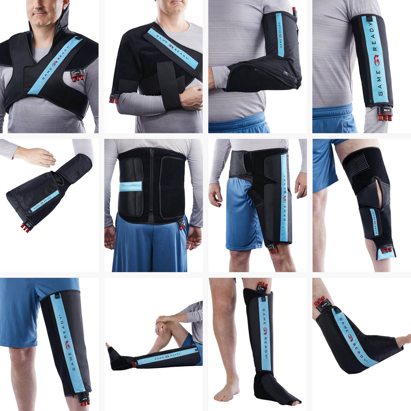 Game Ready Wrap - Mid Body - Hip Groin Left - Cold Compression